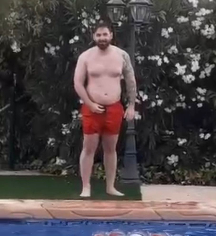 Diego Reverte antes de su transformación